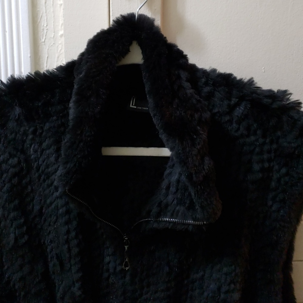 Real Rabbit Fur Vest - Picture 2 of 5